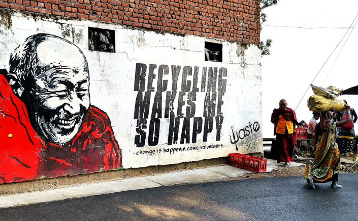 Grüne Aufklärungsarbeit in der Exilheimat des Dalai Lamas / ©Roman Maas